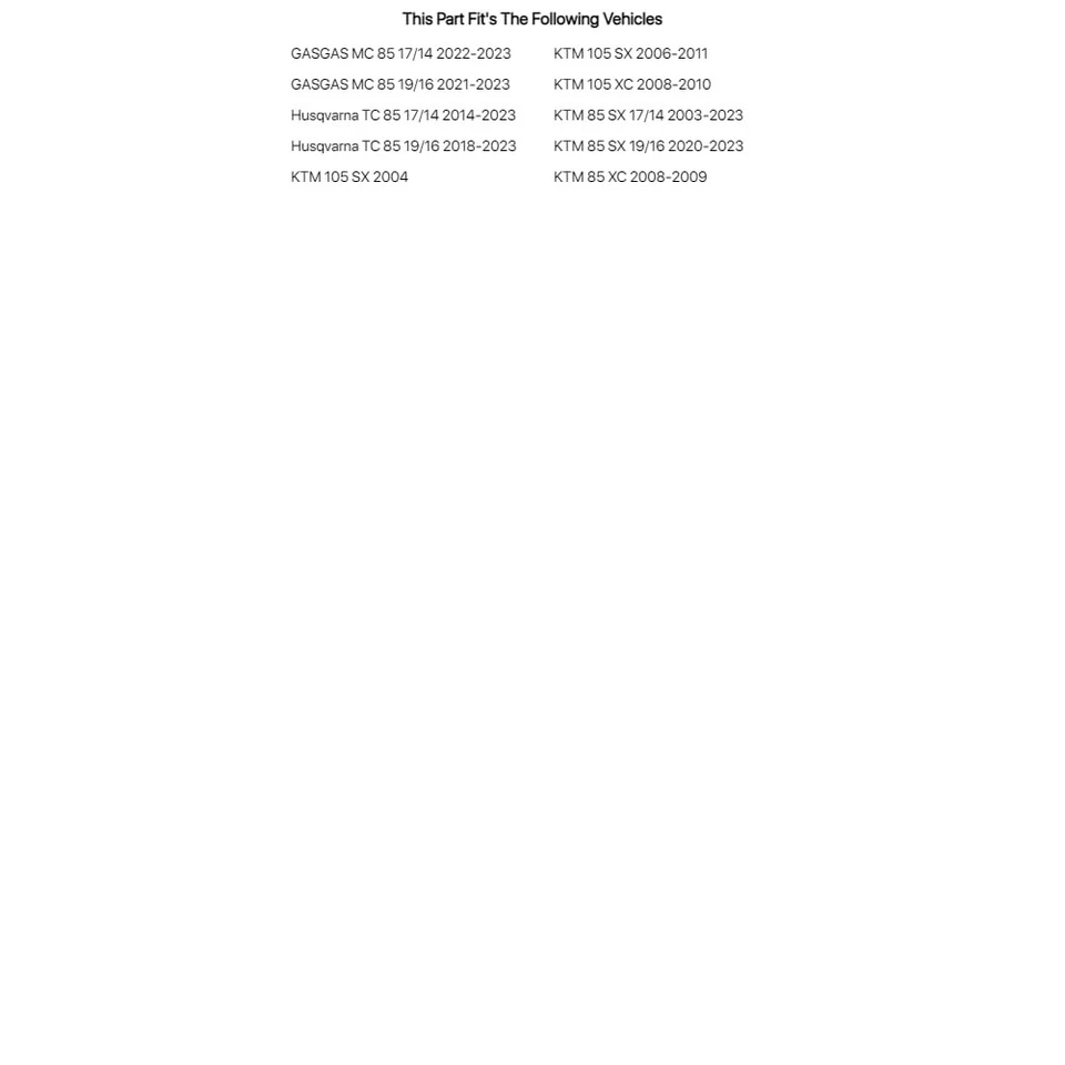 Llanta de impacto Tusk - orificio delantero de 32 radios, 19 x 1,4 negra para KTM 105 XC 2008-2010 Foto 4 de 4