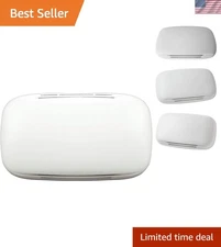 Modern Door Chime with Vented Cover for Improved Sound - Quick Installation