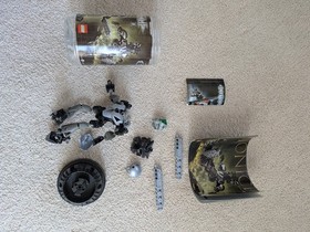 2002 LEGO Bionicle ORIGINAL TOA NUVA (8566-8572) Complete Set of 6 in Canisters