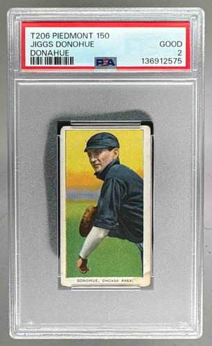 1909 T206 Piedmont 150 Jiggs Donahue PSA 2 136912575