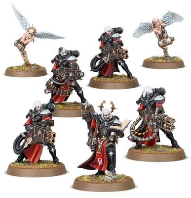 Warhammer 40K Adepta Sororitas Retributor Squad Pro Painted Commission