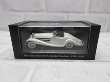 1/43 scale diecast model car, Mercedes-Benz 500 K Spezial Roadster 1934-1936,