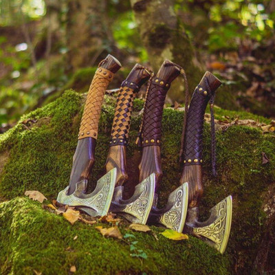Custom Engraved Viking Axe | Handcrafted Norse Axe | Personalized Gift for Him