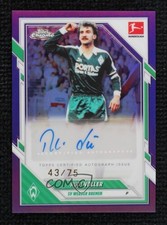 Rudi Voller Chrome Bundesliga 2025/26 Purple Refractor /75 Auto