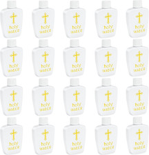 40 Pcs Holy Water Bottles 2Oz Holy Water Container Plastic Empty Containers with