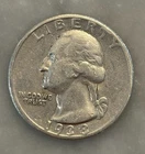 1938-S Washington Quarter - F - Fine - 90% Silver