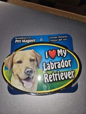 Pet Magnet I love my Dog... For Fridge Car Any Metal Fun Magnets Decoration