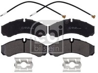 NEU - Febi Bilstein 116255 Bremsbelagsatz, Scheibenbremse Passend FüR Iveco