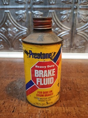 Prestone Heavy Duty Brake Fluid 12oz Can