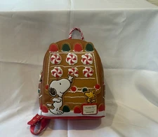 Peanuts Snoopy Gingerbread House Scented Mini Backpack