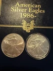 Silver Eagles Coin Batch Various Years