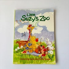 Vtg Little Suzy's Zoo Coloring Activity Book 2005 Suzy Spafford Childrens 1990s