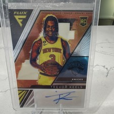 Panini 2022-23 Flux Rookie Signatures Trevor Keels Autograph FRS-TVK