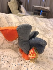 Ty Scoop the Pelican Original Beanie Babies P.V.C With Tag