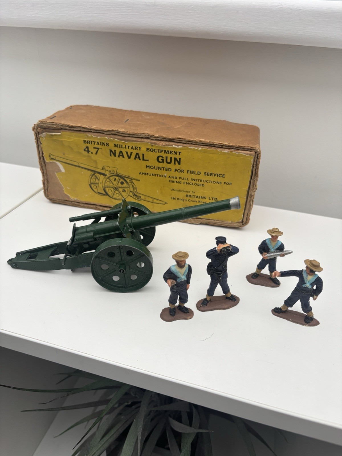 Britains 1264, 4.7 Naval Gun - Free Price Guide & Review