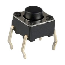 10 x 6x6x5mm Momentary Tactile Push Button Switch 4-Pin Through-Hole PCB Arduino