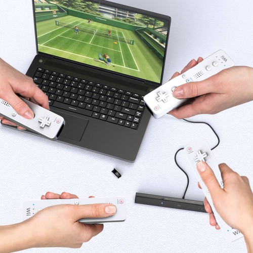 W010 Wireless Sensor Dolphinbar for PC USB Wii Remote Adapter Used on PC Windows - Picture 5 of 6