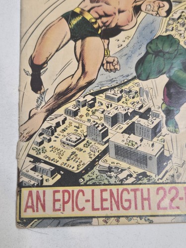 1968 Marvel Comics Tales to Astonish #100 Hulk & Sub-Mariner Stan Lee Severin - Bild 5 von 21