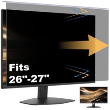 Hanging Computer Privacy Screen Protector Shield for 26/27 Inch Widescreen De...