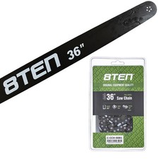 8TEN 36" Chainsaw Guide Bar & Chain .050 3/8 114DL for Stihl 066 044 064 046 041