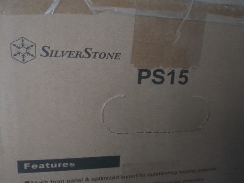 SilverStone Technology SST-PS15B-RGB Micro-ATX Computer Case with Tempered Glass - 第 6/17 張圖片