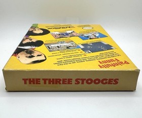 The Three Stooges ( Nintendo NES 1989 ) Tested Game + Original Box + Game Sleeve
