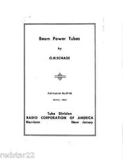RCA - Beam Power Tubes - Easy to Use on CD .pdf  Great Referance!