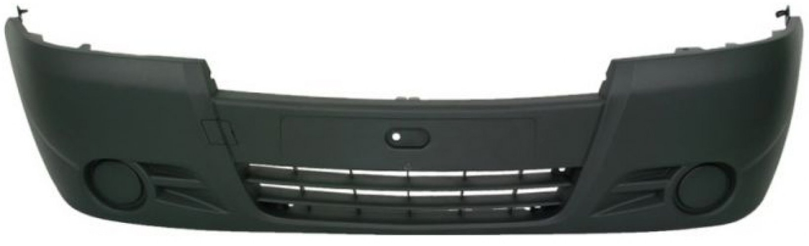 Pare-choc avant pour Opel Vivaro 2006-2014 en ABS noir prêt à peindre