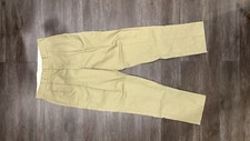 Vintage Dickies 80s Pleated Tan Beige Brown 30 Inch Waist X 32 Inch Length