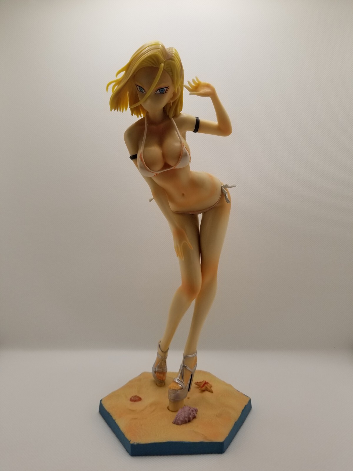 Sexy estatua de PVC Android 18, sin caja, DBZ