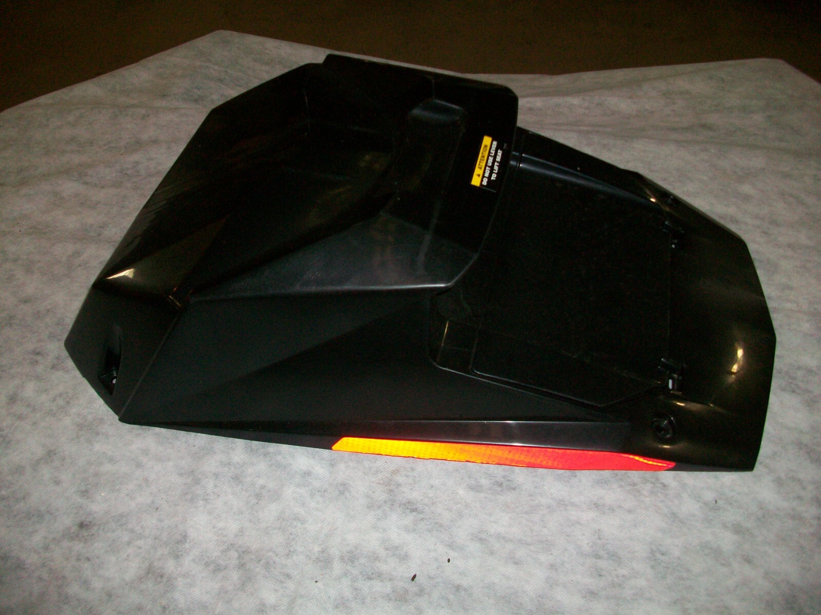Arctic cat snowmobile rear storage box w/lid 2718365 eBay