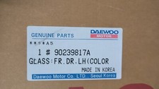 Wat317 New Genuine Gm 90239817-a Glass Front Window Daewoo Nexia