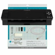 NIB! Silhouette Cameo 4 MIDNIGHT BLACK EDITII...