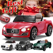 Licensed Bentley Style Kids Ride On Car 12V Battery Powered Electric Toy Remote