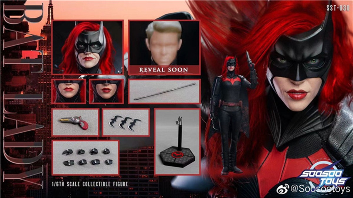 soosootoys バットレディ 1/6 Soosootoys Batwoman 1/6 BAT LADY Sst030 Scale Figure Toys