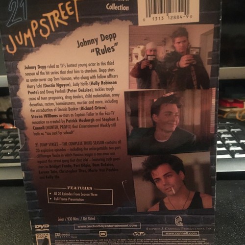 21 Jumpstreet Complete 1,2,3,4,5 Season Johnny Depp DVD Box Sets Great Shape - Picture 7 of 11