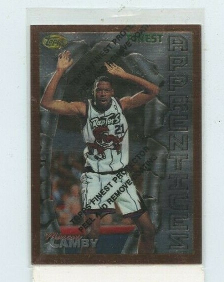 MARCUS CAMBY 1996 97 Topps Finest Rookie Card RC 82 EBay