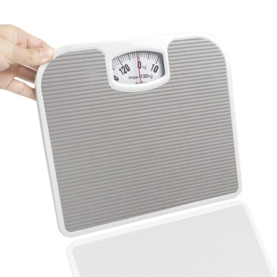 NEW!! All Room Weighing Scale Body Accurate Mechanical Dial Grey Maximum 130kg