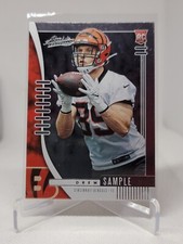 2019 Panini Absolute #180 Drew Sample RC Rookie Bengals A8D