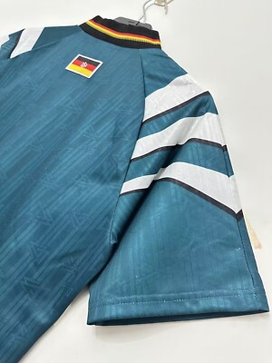 当時物！ 96-97 ドイツ代表 ユニフォーム adidas クリンスマン アディダス ドイツ代表 1996 ホームジャージー - ホワイト