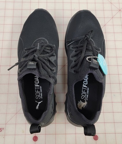 Puma Mens Carson 2 X 190947-01 Black Running Shoes Sneakers Size 10.5 - Picture 3 of 5