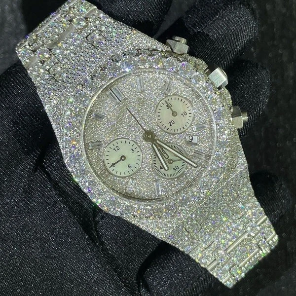 Vvs iced cheap out watch