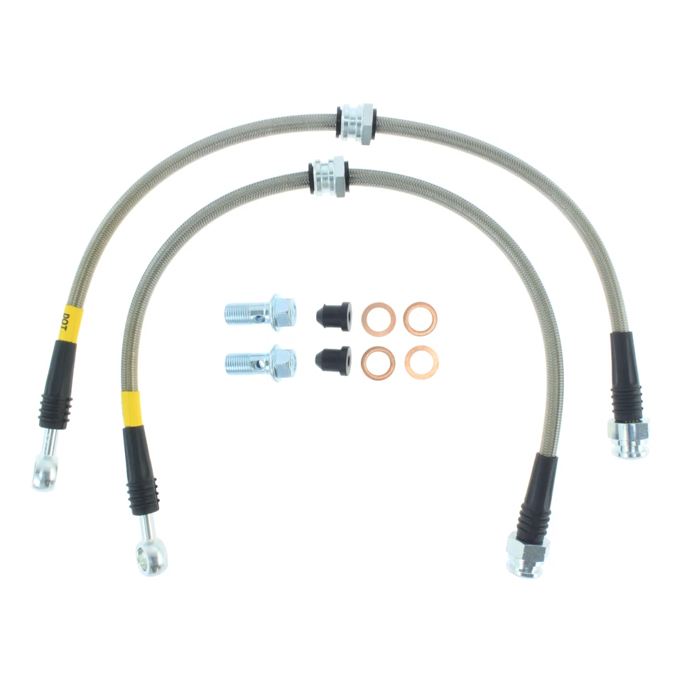 Kit de línea de freno delantero de acero inoxidable StopTech 950.45002 para 02-03 Mazda Protege5 Foto 2 de 2