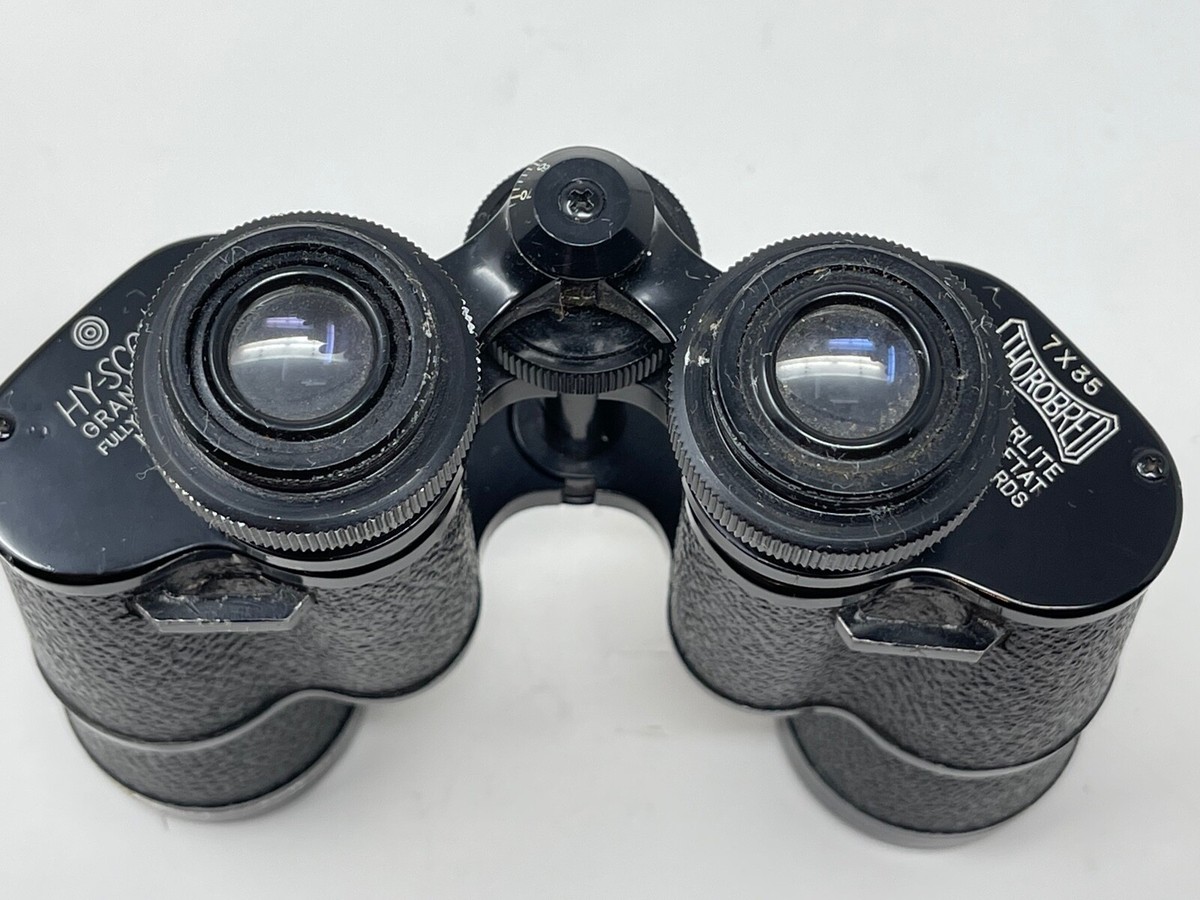 Vintage Hy-Score Grand View 7×35 Thorobred Featherlite
