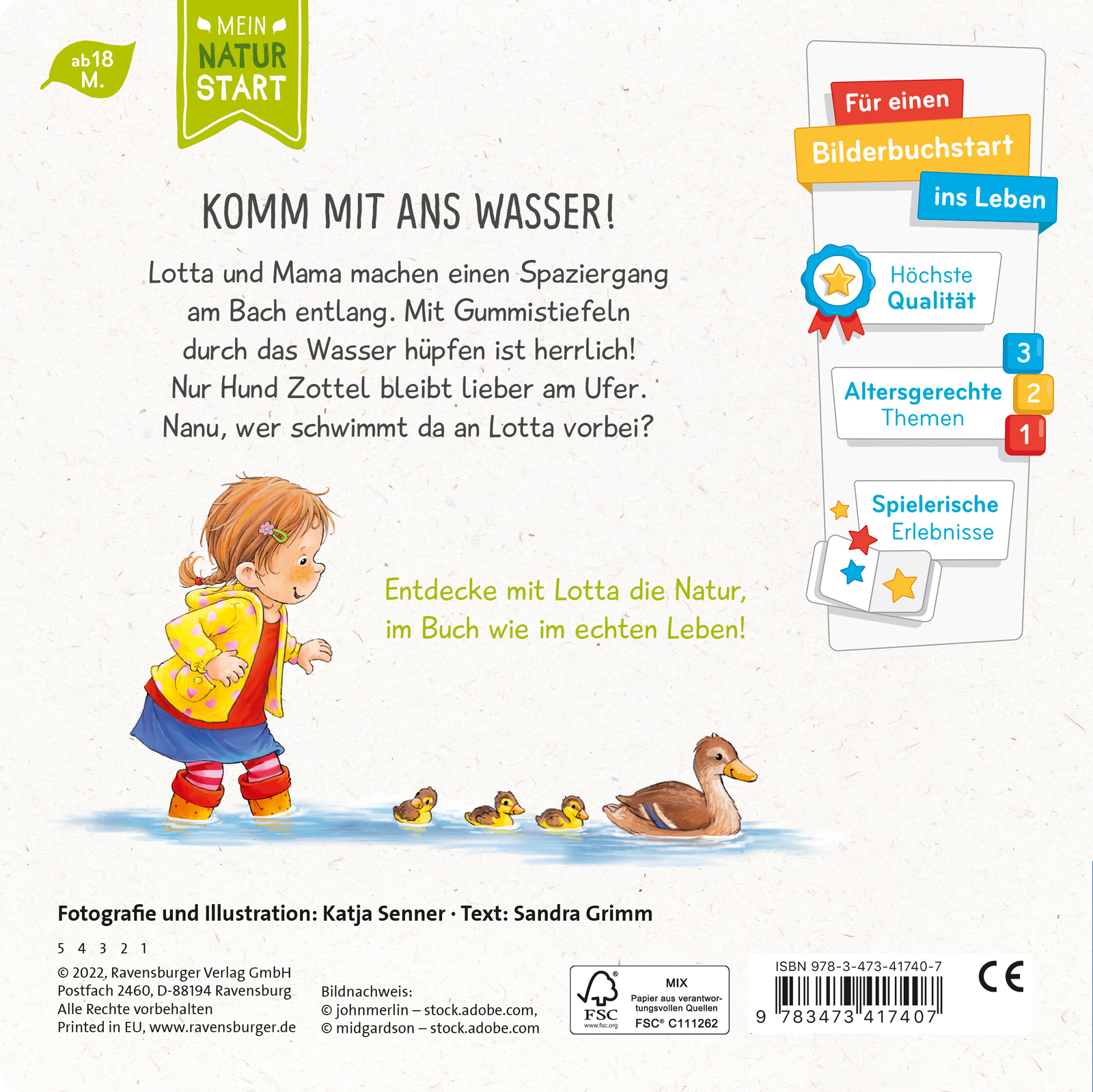 Thumbnail - Sandra Grimm; Katja Senner / Lotta Entdeckt Die Welt: Am Wasser