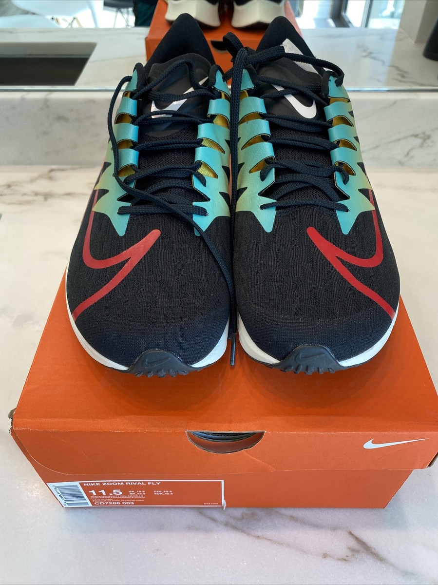 Size 11.5 - Nike Zoom Rival Fly Black Multi for sale online
