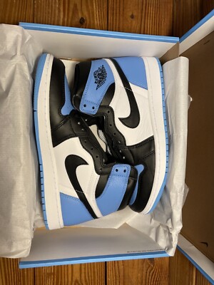 Size 9.5 - Jordan 1 Retro OG High UNC Toe | eBay display picture 1