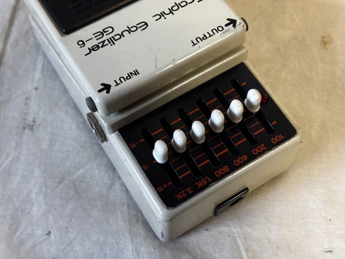 BOSS GE-6 エフェクター BOSS GE-6 Graphic Equalizer Metal Screw Made in Japan | eBay