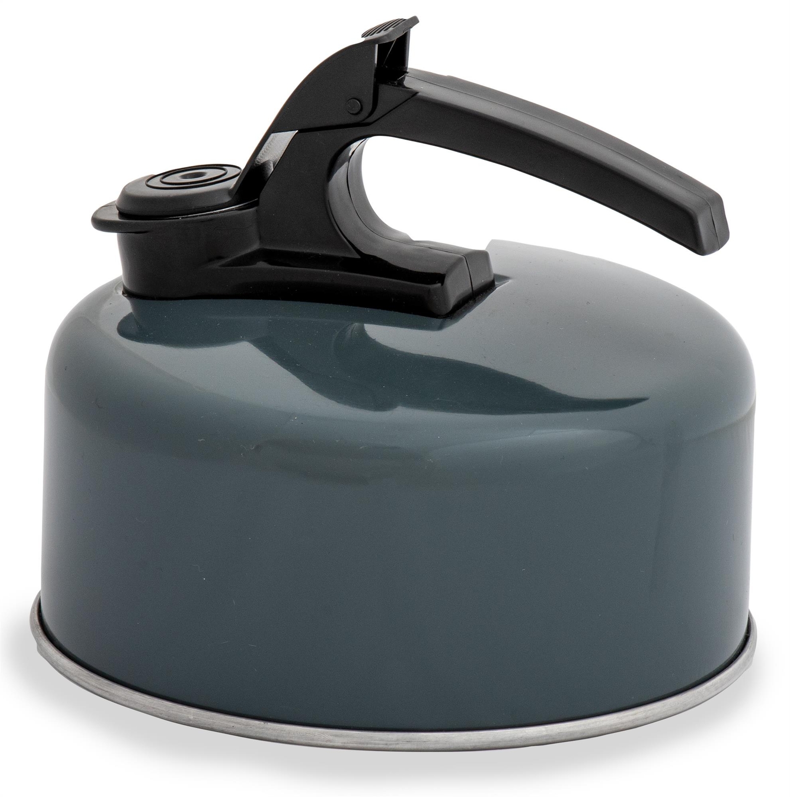 Quest Leisure Lightweight Aluminium Olton Whistling Kettle 2l - Slate