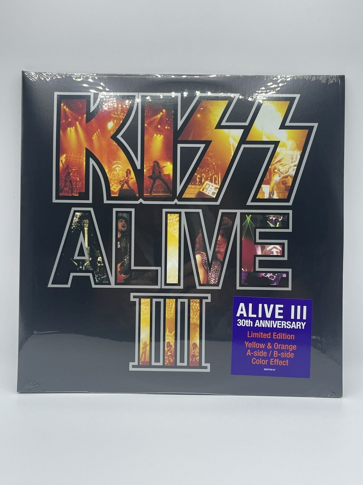 NEW KISS ALIVE III 30th Anniversary Yellow And Orange Color Vinyl LP Record 3
